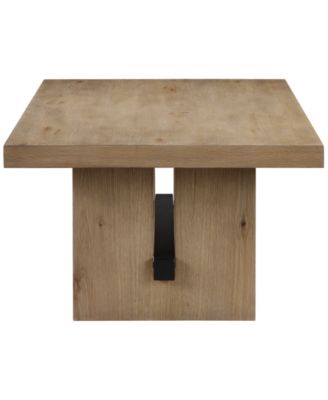 Macai 48" Wood Rectangle Coffee Table