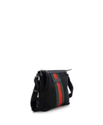 Small Web Messenger Bag Techno Canvas