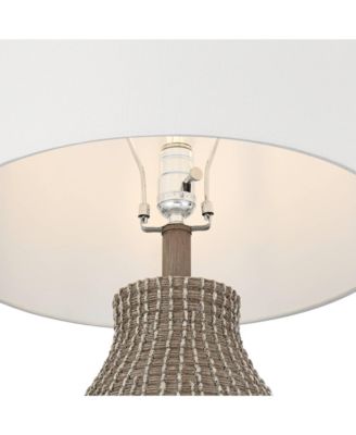 Adelyn 28" High Gourd Table Lamp with Dimmer