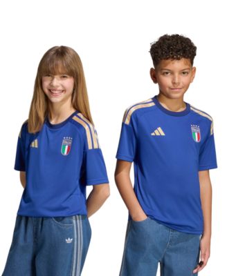 Big Boys' and Big Girls' Italy 26 Home Fan Jersey