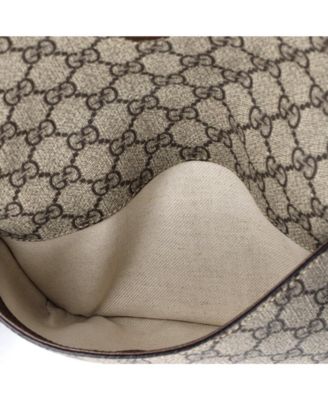 Small Neo Vintage Flap Messenger GG Coated Canvas