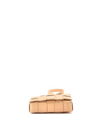 Small Cassette Crossbody Bag Maxi Intrecciato Leather