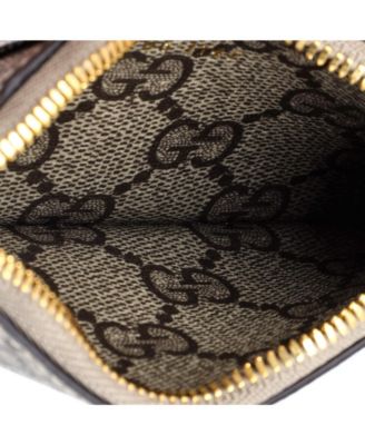 x Balenciaga The Hacker Project Zip Card Case with Strap GG Coated Canvas