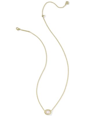 Daphne Amazonite 14k Gold-Tone Over Brass Short Pendant Necklace