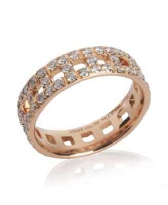 Rose Gold Diamond True Wide Ring