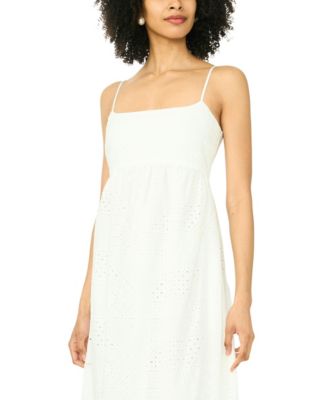 Women's Sleeveless Square Neck Maxi Dress