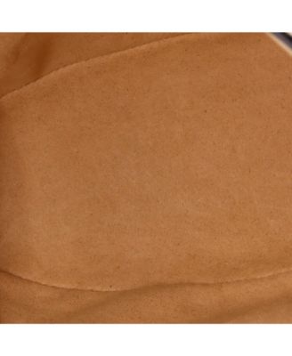 Small Diana Bamboo Handle Round Tote Leather