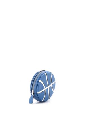 Pre-Owned HERMES Basketball Change Purse Leather