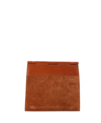 24 Sacabar Shoulder Bag Doblis Suede and Swift