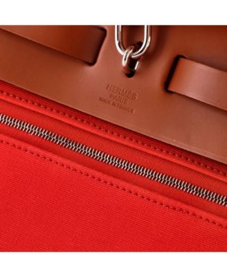 31 Herbag Zip Leather and Toile