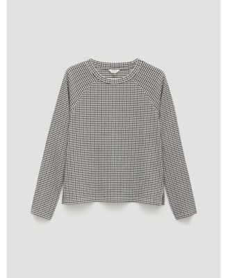 Women's Matilda Gingham Raglan Top