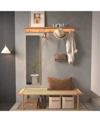 47 x 14IN Rectangular Door mirror.