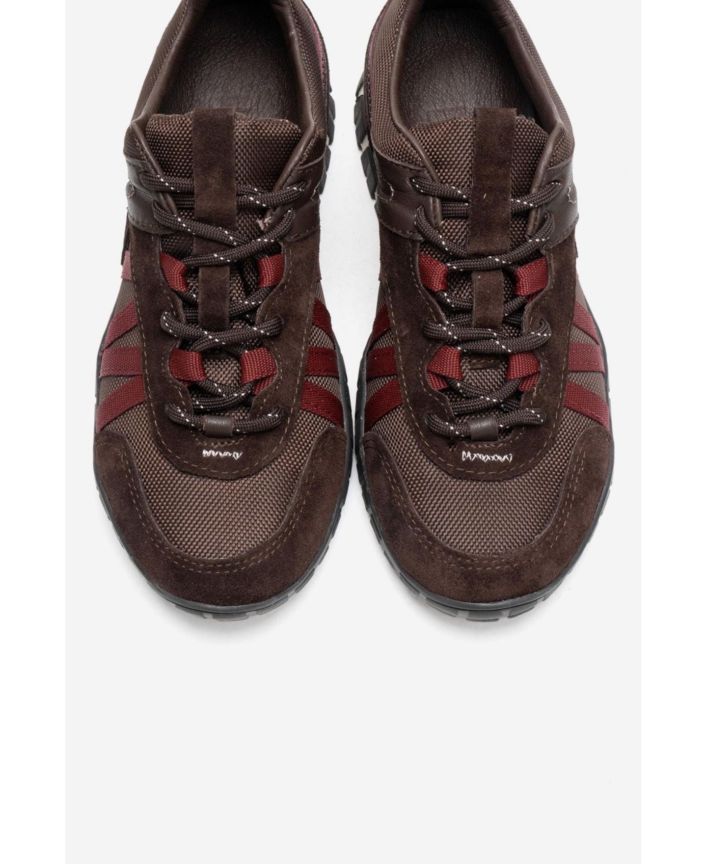 Женские кроссовки Forever & Always Shoes Fiera Leather Mesh, цвет: Коричневый — фото 5