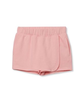 Girls Wrap Front Knit Skort