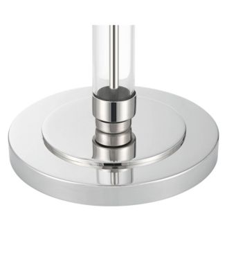 Andra  High Art Glass Drum Shade Floor Lamp