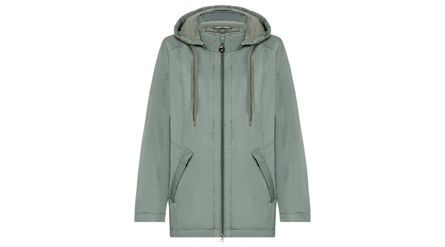 Женская куртка Olsen Jacket with Removeable Hood, цвет: Тёмный шалфейный — фото 2