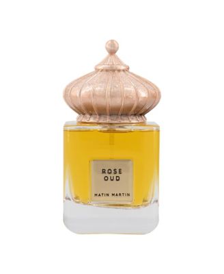 Rose Oud – Long Lasting Unisex Perfume with Oriental Floral Notes of Rose & Oud – Travel Size 3.4 oz