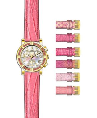 Women's 10317 Wildflower Quartz Chronograph Dial Watch