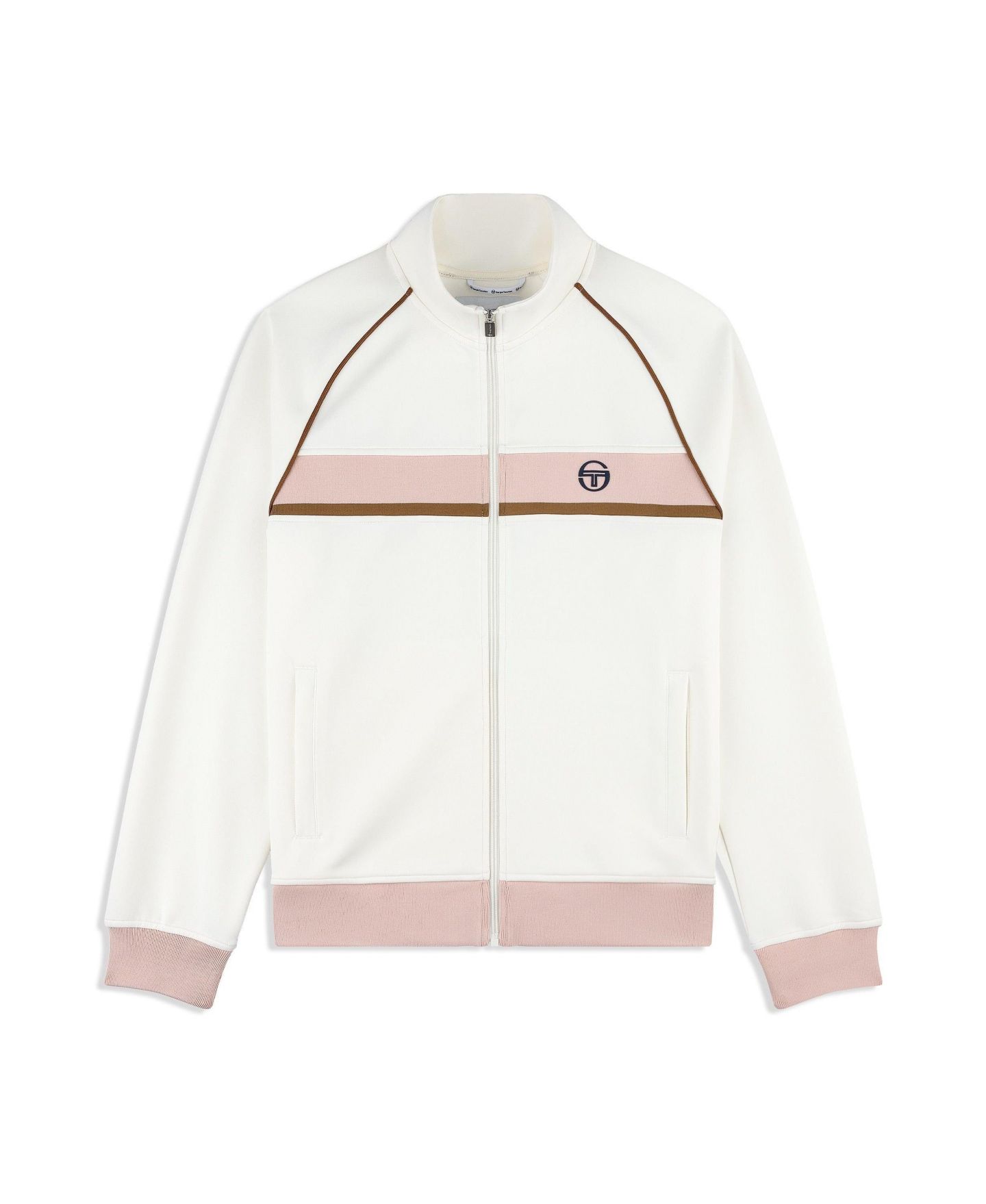 Мужская куртка Sergio Tacchini Lago Track, цвет: Gardenia — фото 5