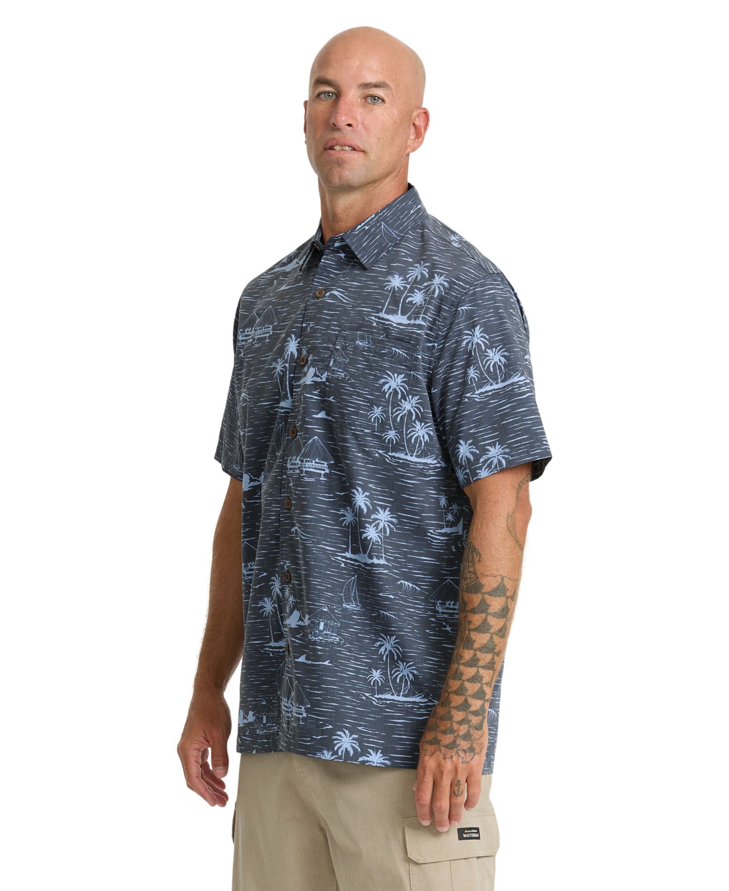 Quiksilver Men's Azure Collared Shirt