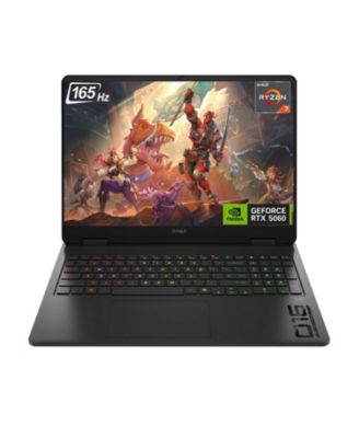 Omen 16" Traditional Laptop AMD Ryzen AI 7 64GB RAM NVIDIA GeForce RTX 5060 4TB SSD Storage Windows 11 Home 165Hz