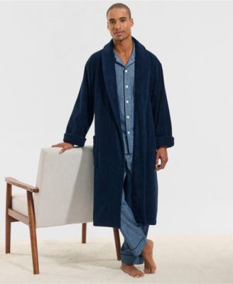 Men's Calf Length Turkish Terry Robe