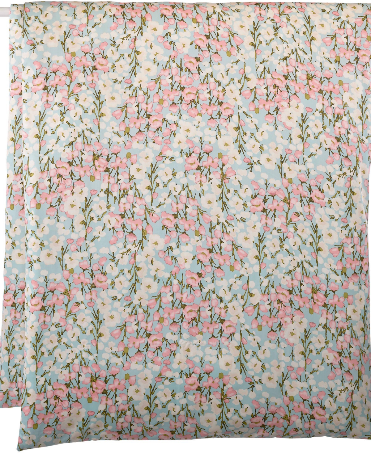 Lands' End 700 Thread Count Luxe Sateen Egyptian Cotton No Iron Duvet Bed Cover