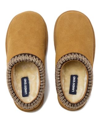 Girls Suede Hearth Slippers