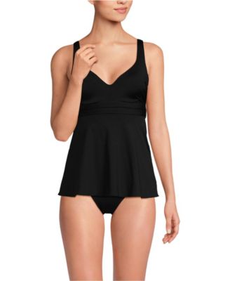 Women's Sweetheart Belted Flutter Tankini