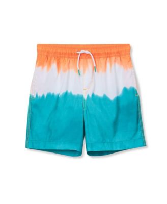 Big Boys Husky Chlorine Resistant 5" Swim Trunks with Mesh Liner