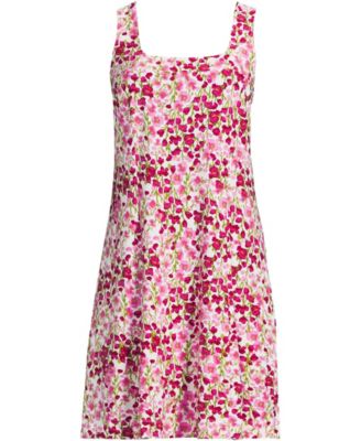 Plus Size Silky Knit Mini Shift Dress