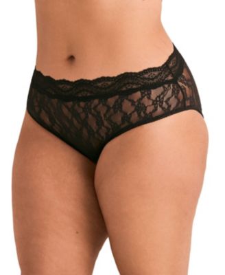 Plus Size Marine High Waisted Panty