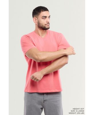 Men's Basic V-Neck Short Sleeve T-Shirt