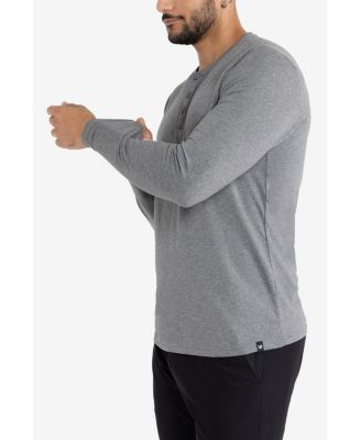 XRAY Men's Long Sleeve Henley T-Shirt