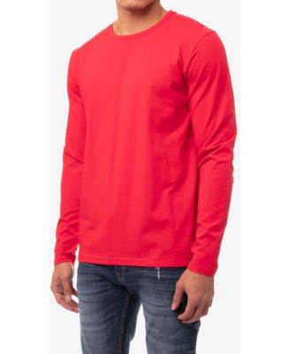 Big and Tall Men's Long Sleeve Crewneck T-Shirt