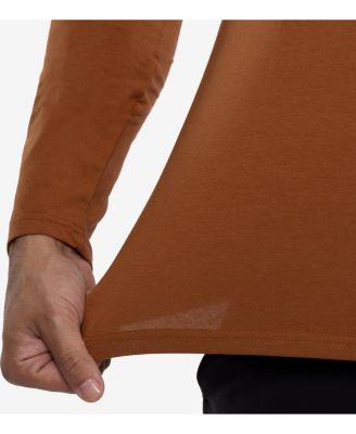 X RAY Men's Long Sleeve Henley T-Shirt