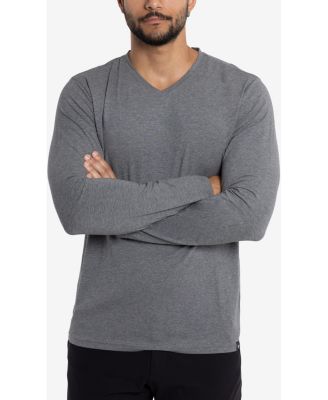 X RAY Men's XRAY Long Sleeve V-Neck T-Shirt