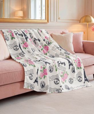 Oversized Plush Throw, 60" x 70"