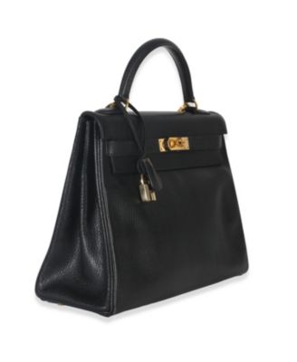 Vintage Black Ardennes Kelly 32 GHW