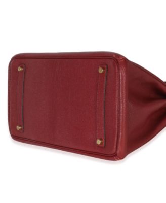 Rouge Grenat Chevre de Coromandel Birkin 35 PHW