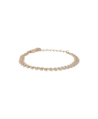 Elara Chevron Link Bracelet Dainty Trendy Statement