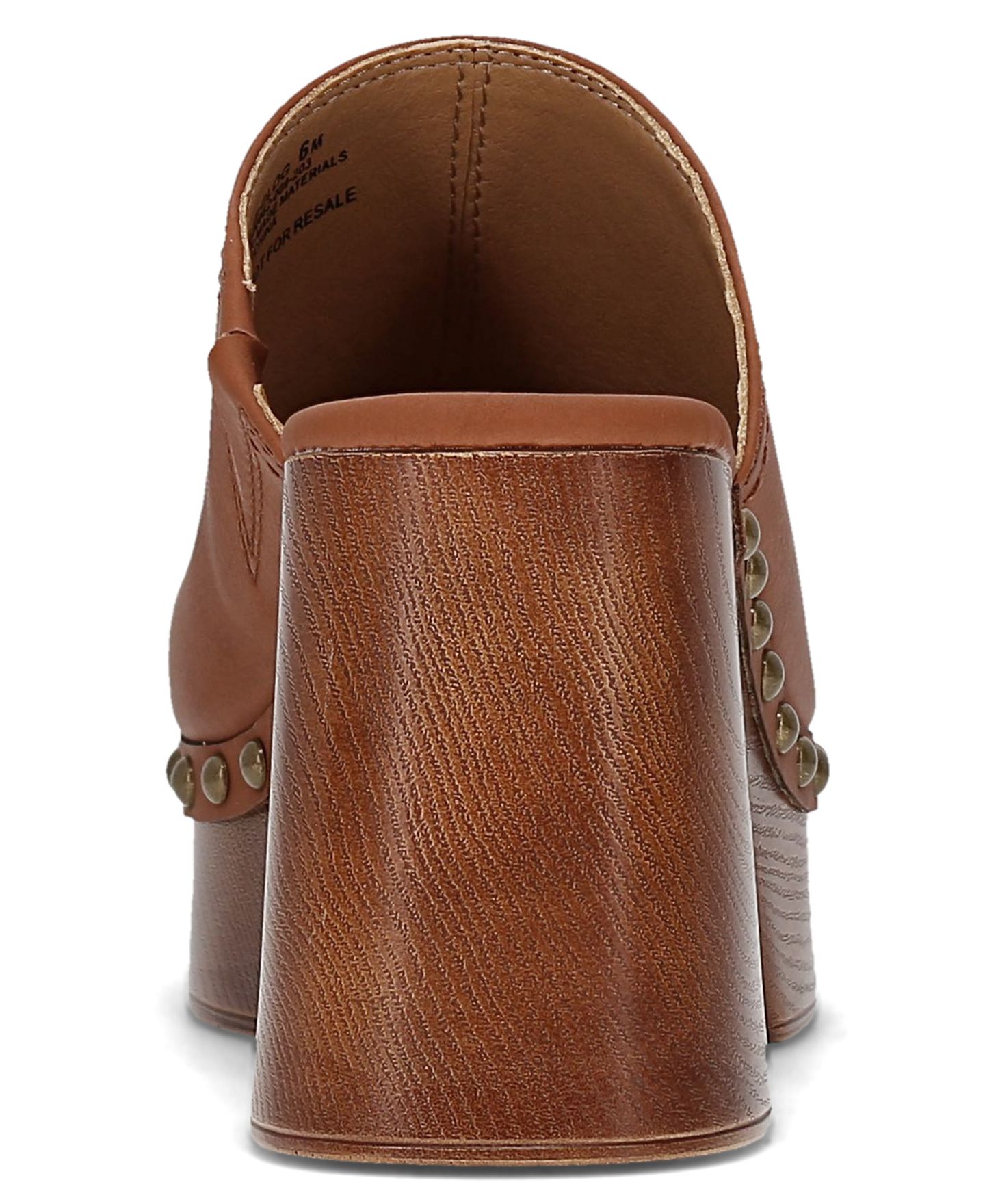 Женские сабо Frye and Co. Wylie Platform Mule, цвет: Седельно-коричневый — фото 3