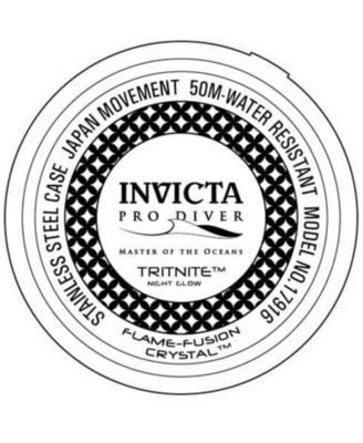 Men's 17916 Pro Diver Quartz  Dial Watch