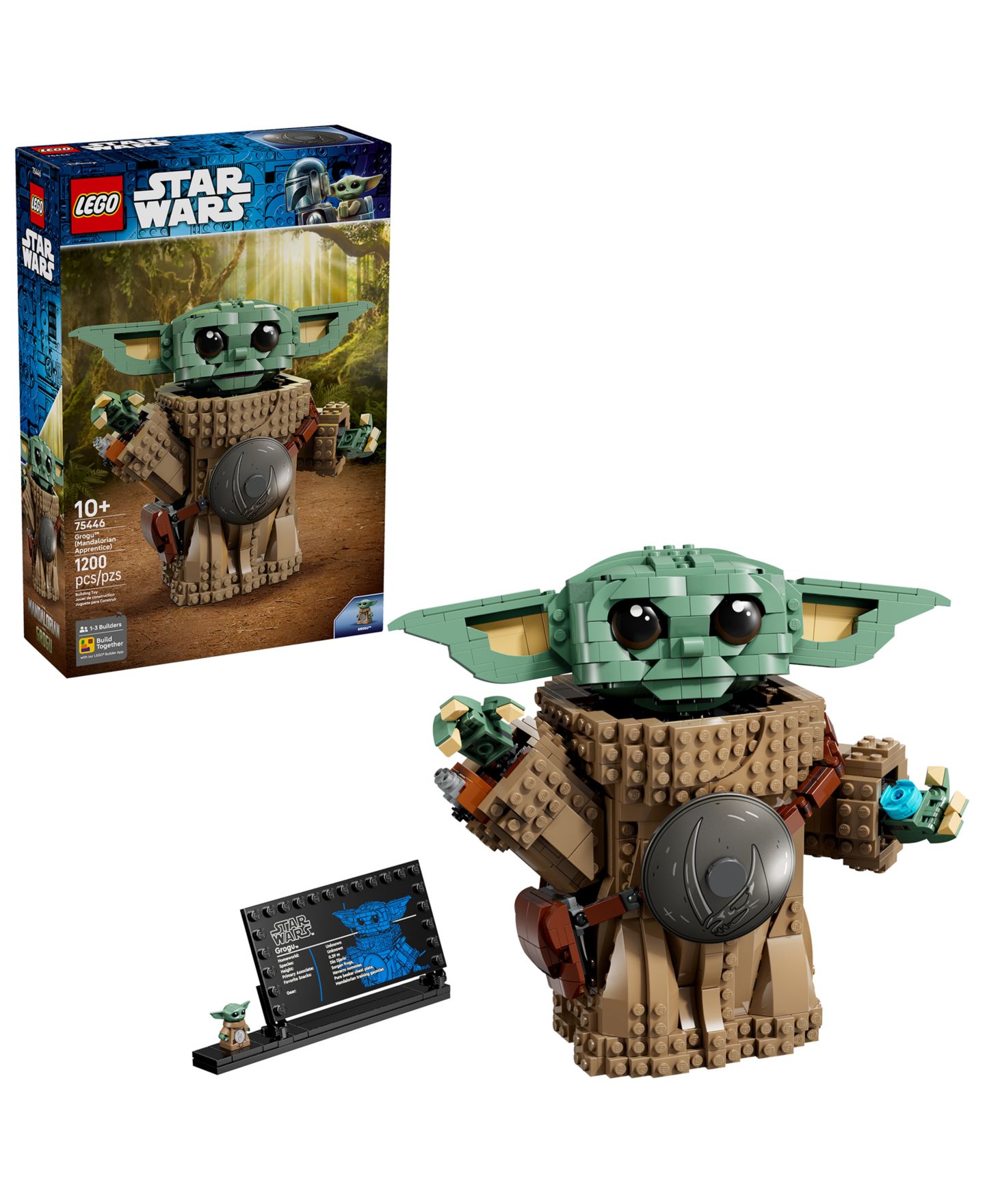 Детские конструкторы LEGO® Star Wars Grogu Mandalorian Apprentice 75446 Building Toy, 1200 Pieces — фото 1