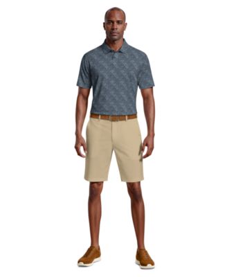 Men's Tropical Argyle Print Golf Polo