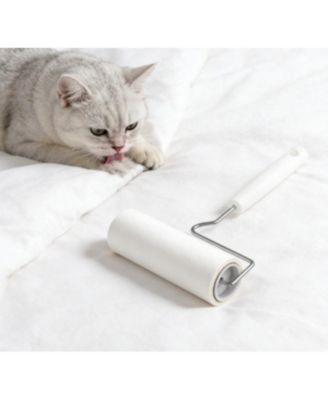 Sticky Lint Roller 3 Pack Extra Large Pet Hair Remover 270 Sheets Strong Sticky Cat Dog Hair Roller