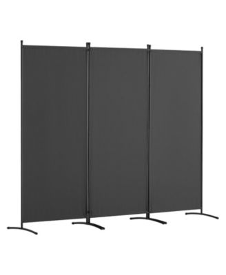 Room Divider, 3 Panel Folding Privacy Screen, Freestanding for Office and Bedroom
