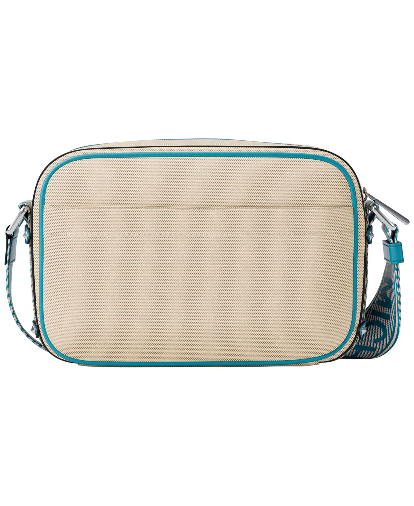 Женская сумка Michael Kors Maeve Small East West Pocket Crossbody, цвет: Синий — фото 2