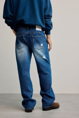 Men's Patched jeans