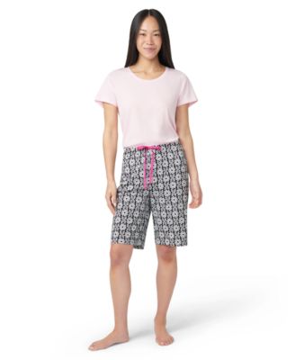 Women's Chalk Dot PJ Bermuda